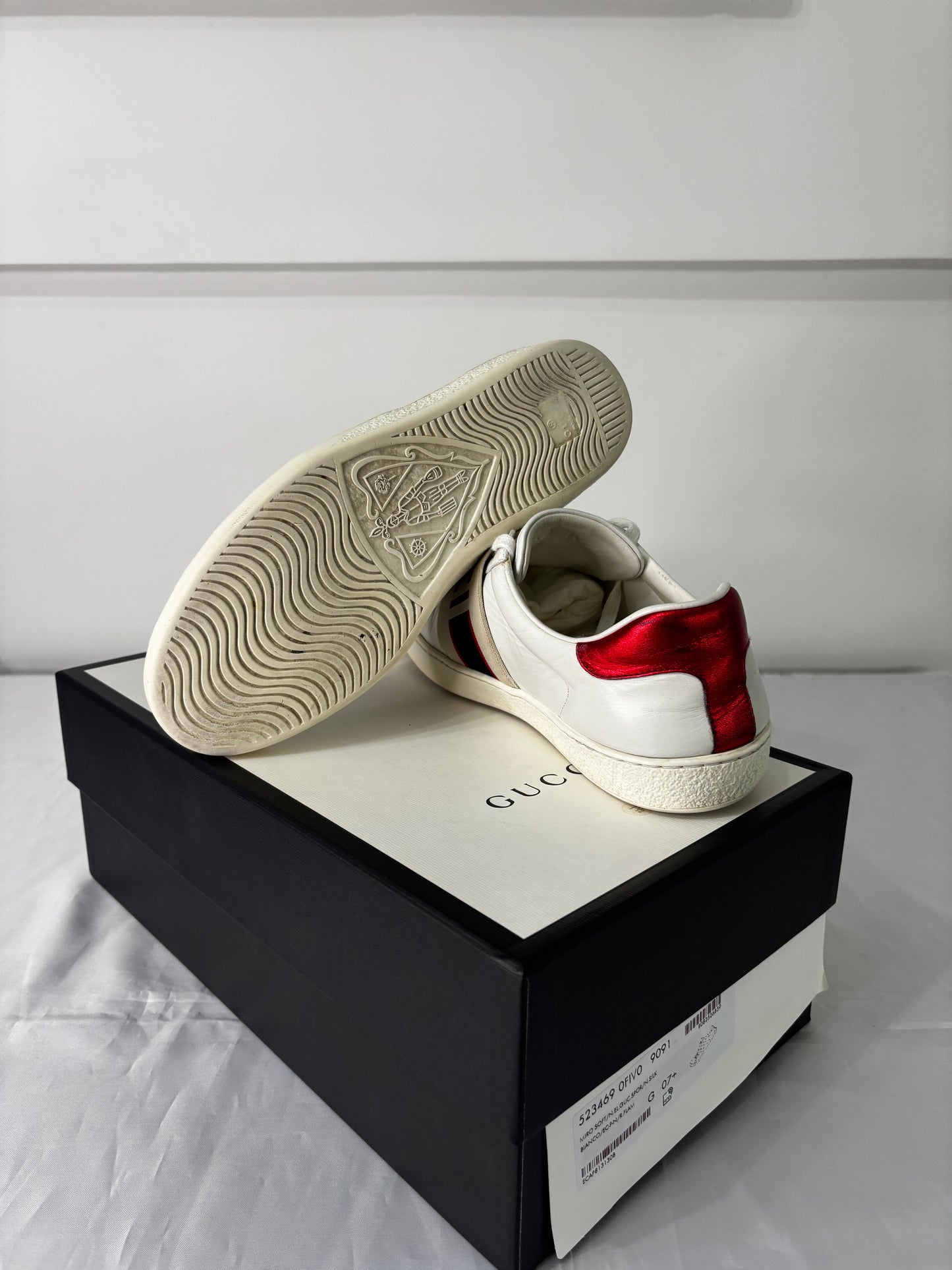 Gucci ace stripe-Size 41-Full set-Condizioni 8/10