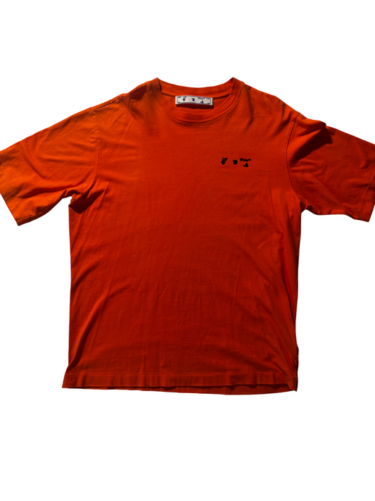 T-Short Off-White orange-Size L-Condizione 9/10