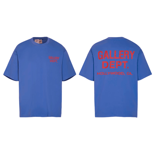 Gallery Dept OG tee blue/red