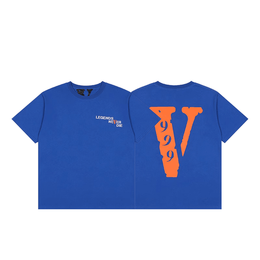 Vlone X Juice wrld blue tee