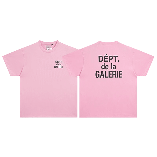 ''Dept de la Galerie'' OG tee pink/black