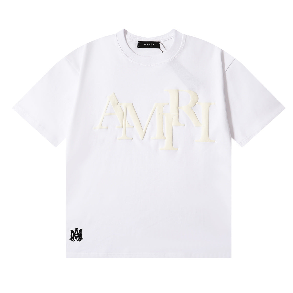 Amiri white puff print tee