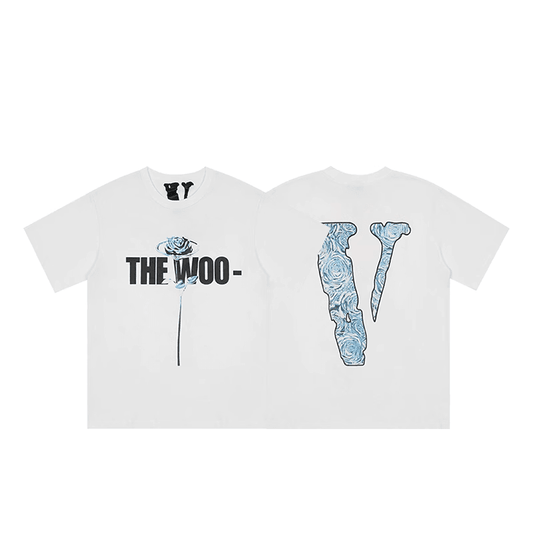 Vlone white X Pop Smoke