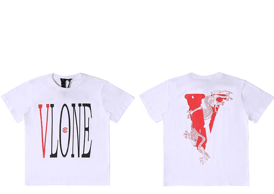 Vlone White Chinese dragon