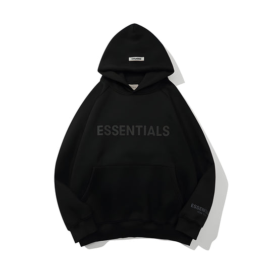 Essentials black hoodie