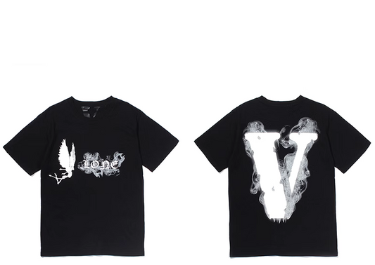 Vlone Black smoke angel