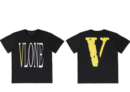 Vlone Yellow V tee