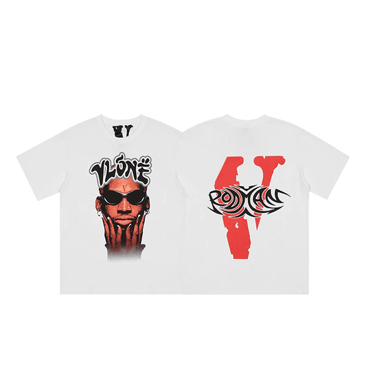 Vlone X Rodman white tee