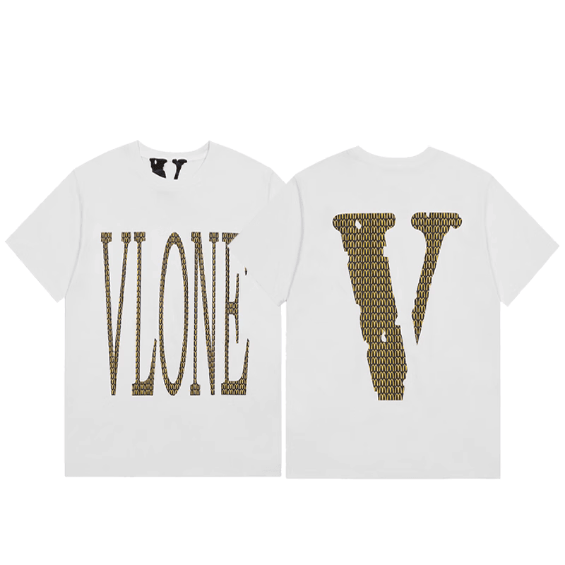 Vlone white ''M'' tee