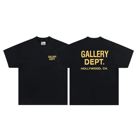 Gallery Dept Og tee Black/Yellow