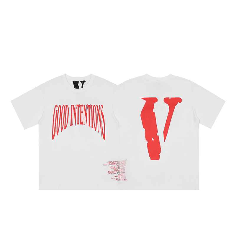 Vlone ''good intentions'' white tee