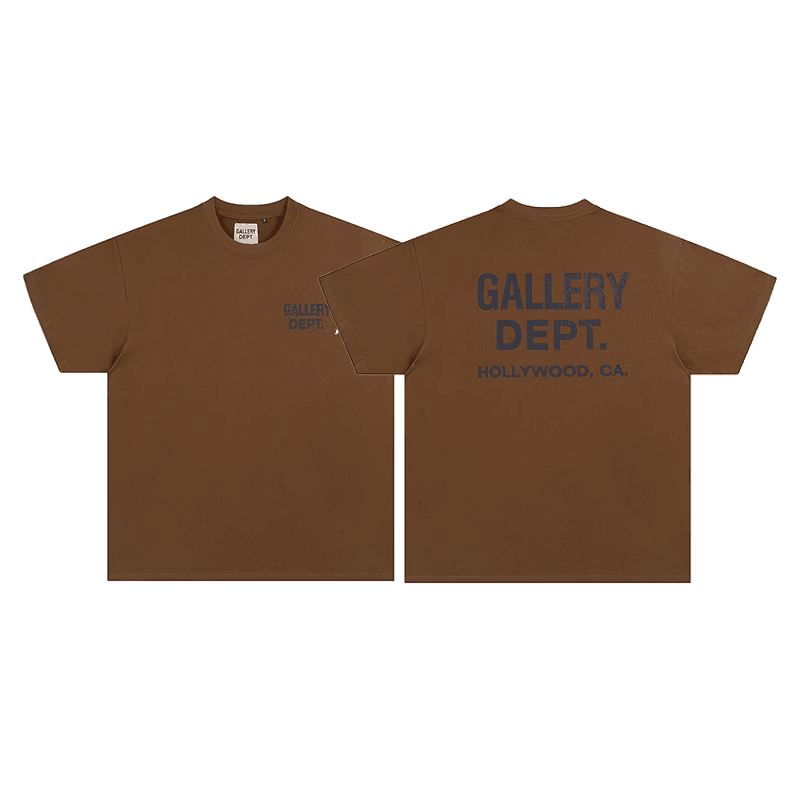 Gallery Dept OG tee brown/black