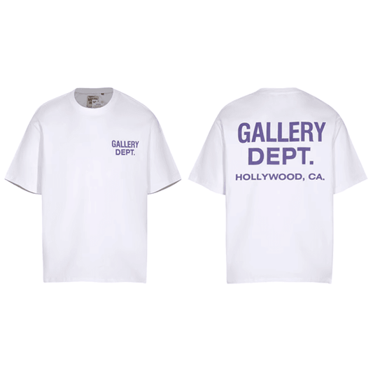 Gallery Dept OG tee white/purple