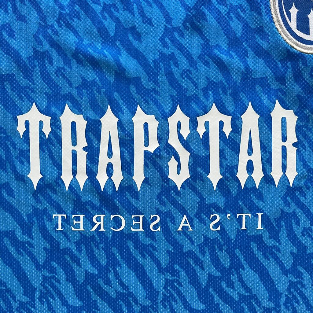 Trapstar blue footbal jersey - CopDripStar