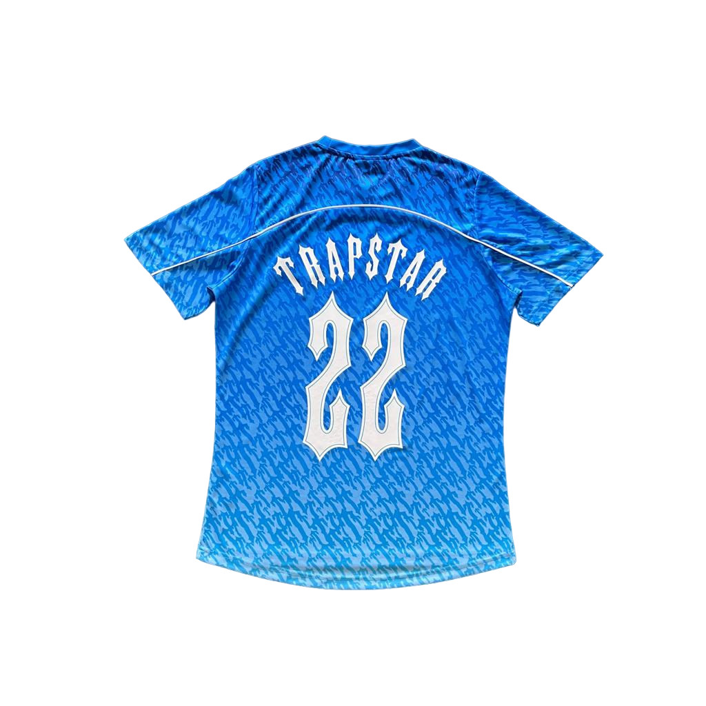 Trapstar blue footbal jersey - CopDripStar