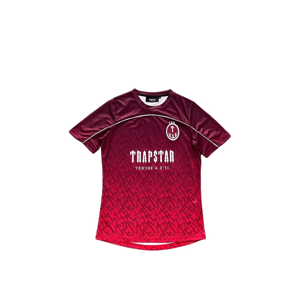 Trapstar red football jersey - CopDripStar