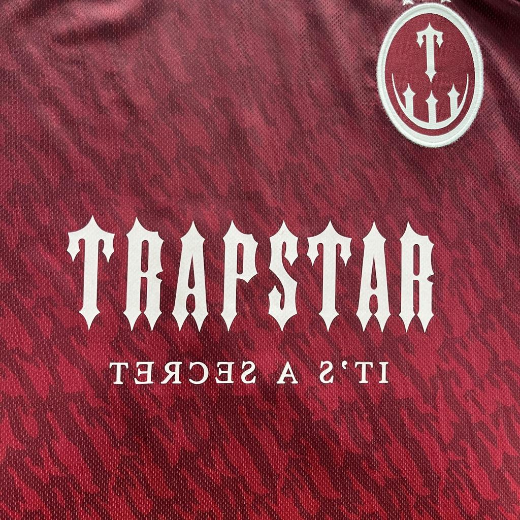 Trapstar red football jersey - CopDripStar