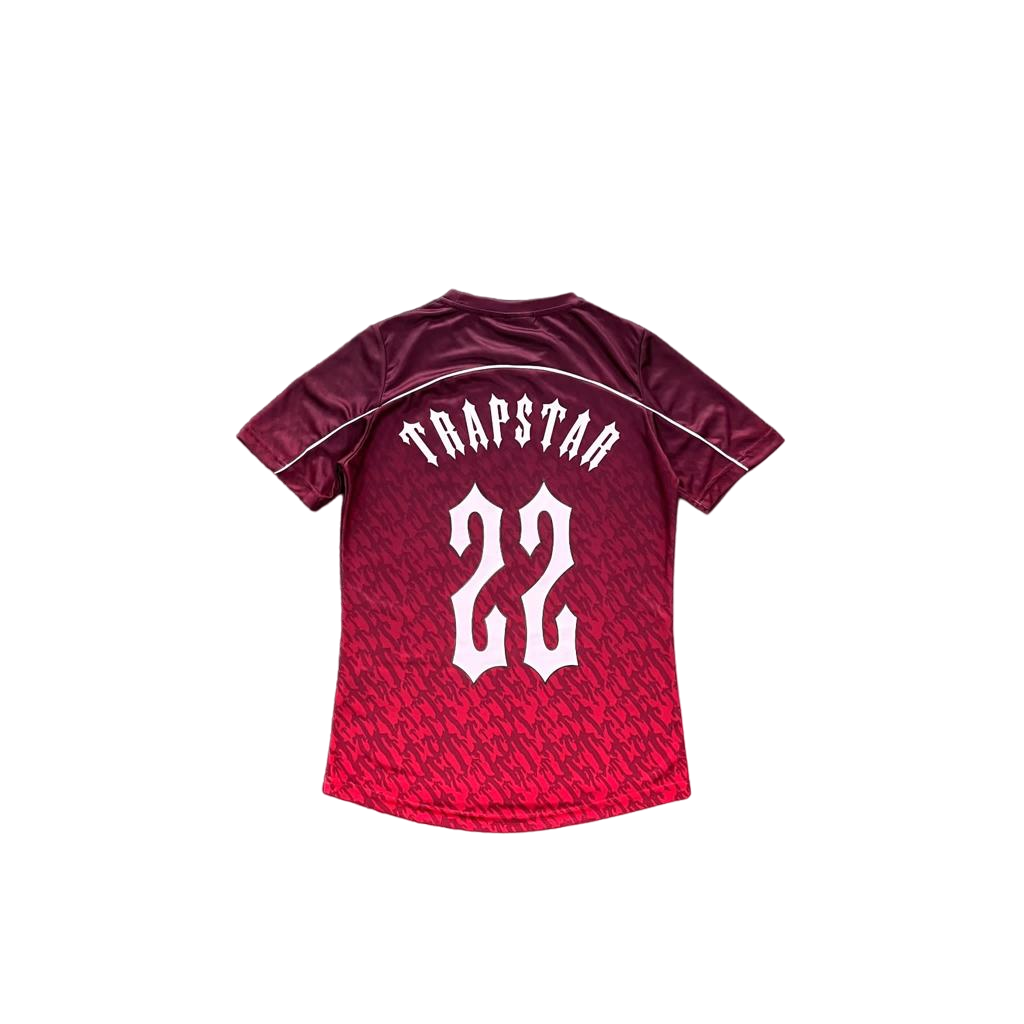 Trapstar red football jersey - CopDripStar