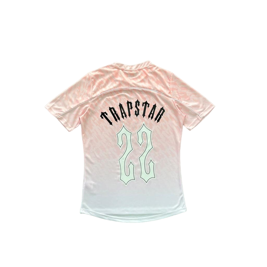 Trapstar white/pink football jersey - CopDripStar