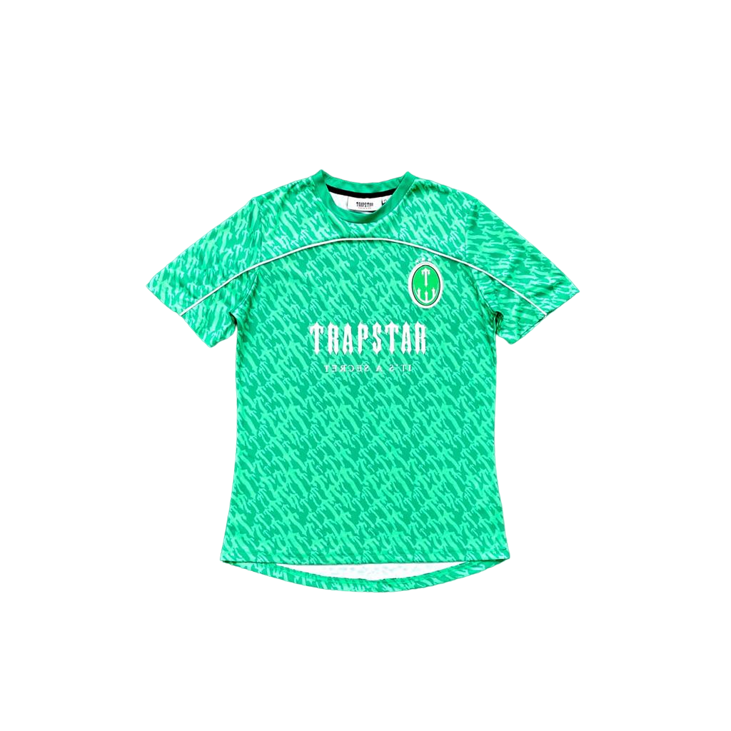 Trapstar green football jersey - CopDripStar