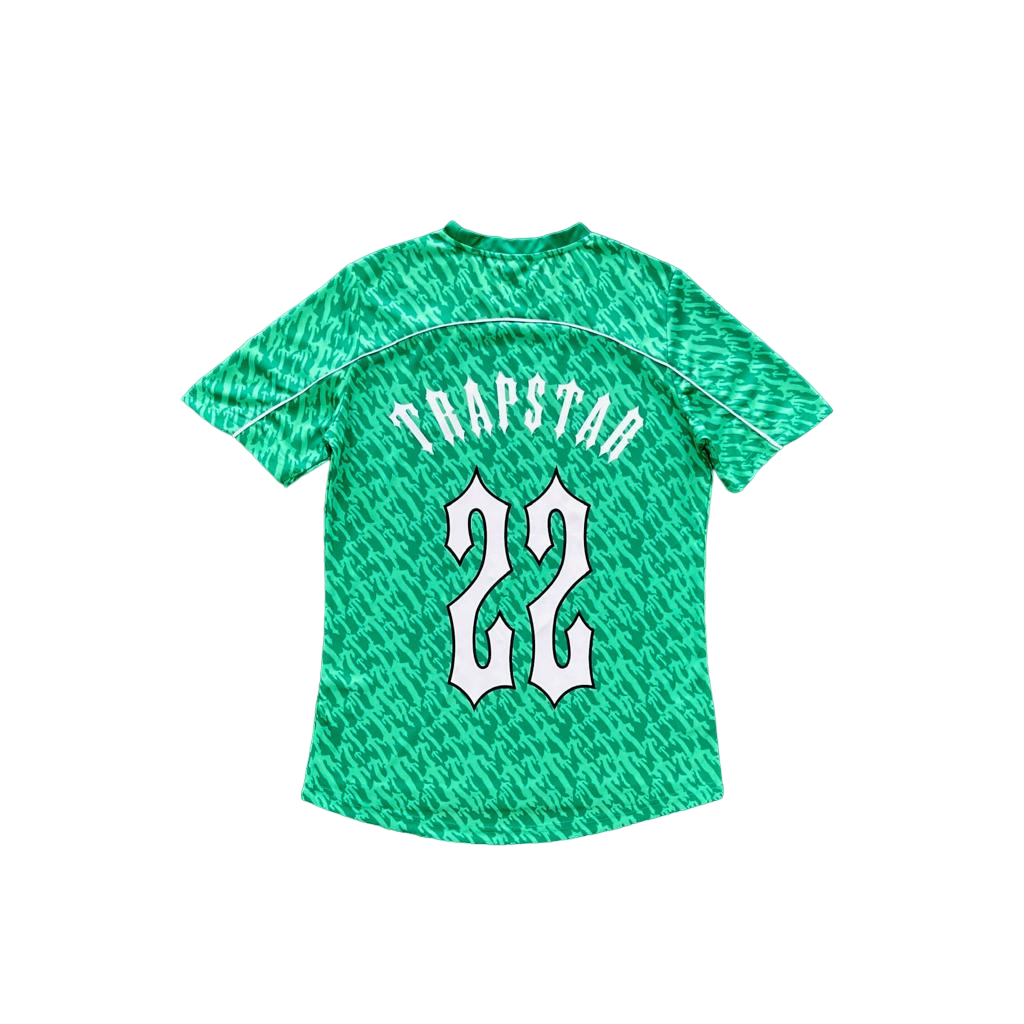 Trapstar green football jersey - CopDripStar