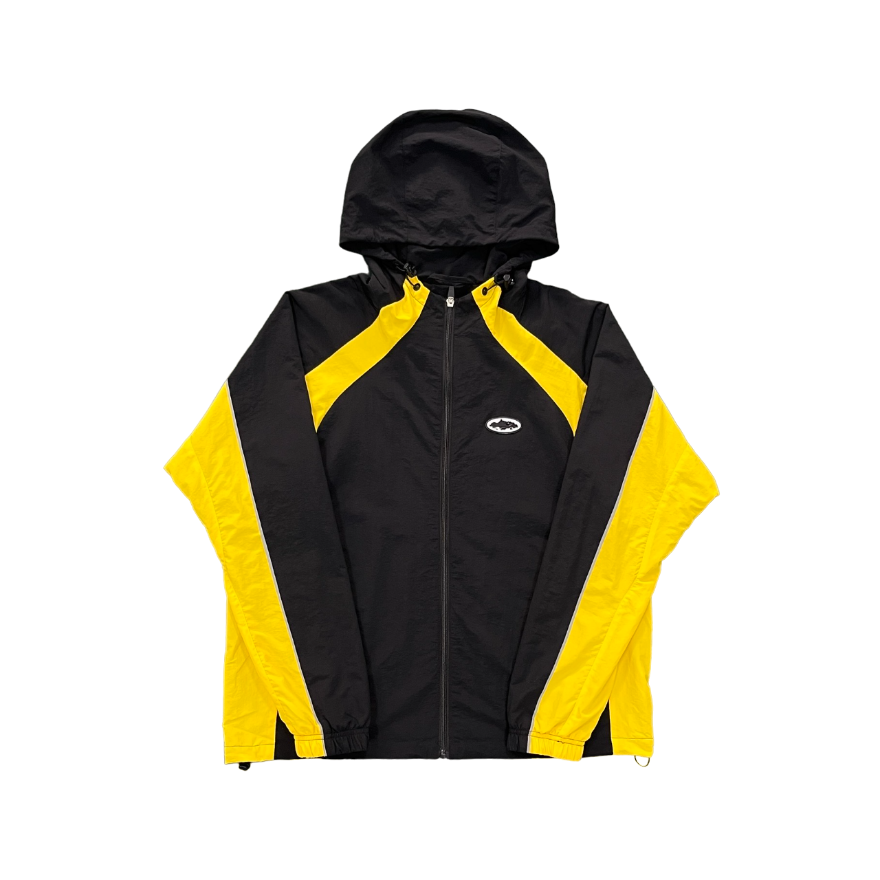 Corteiz black and yellow jacket - CopDripStar