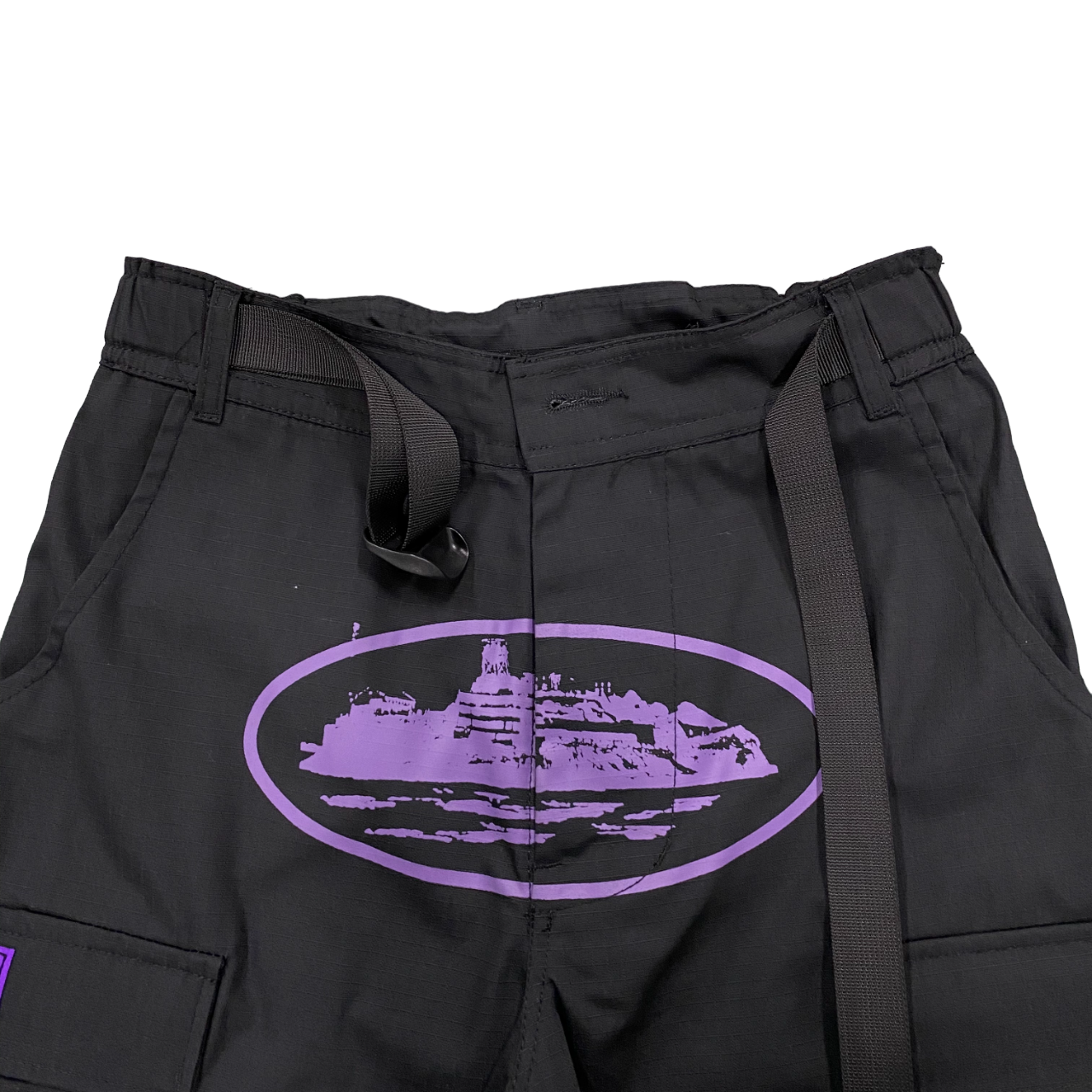 Corteiz purple logo cargo - CopDripStar