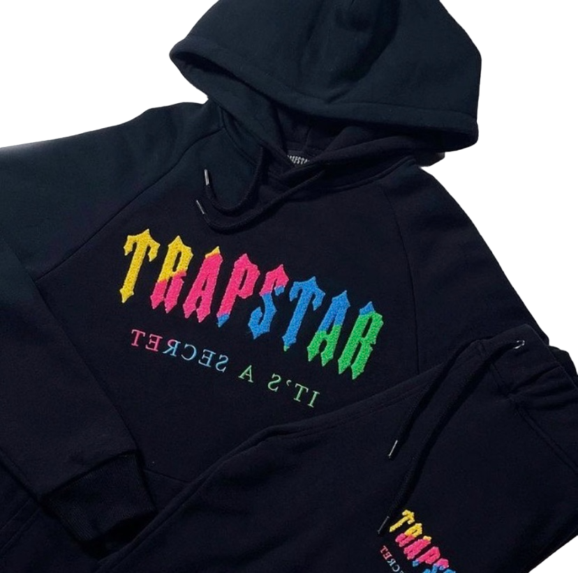 Trapstar store rainbow tracksuit