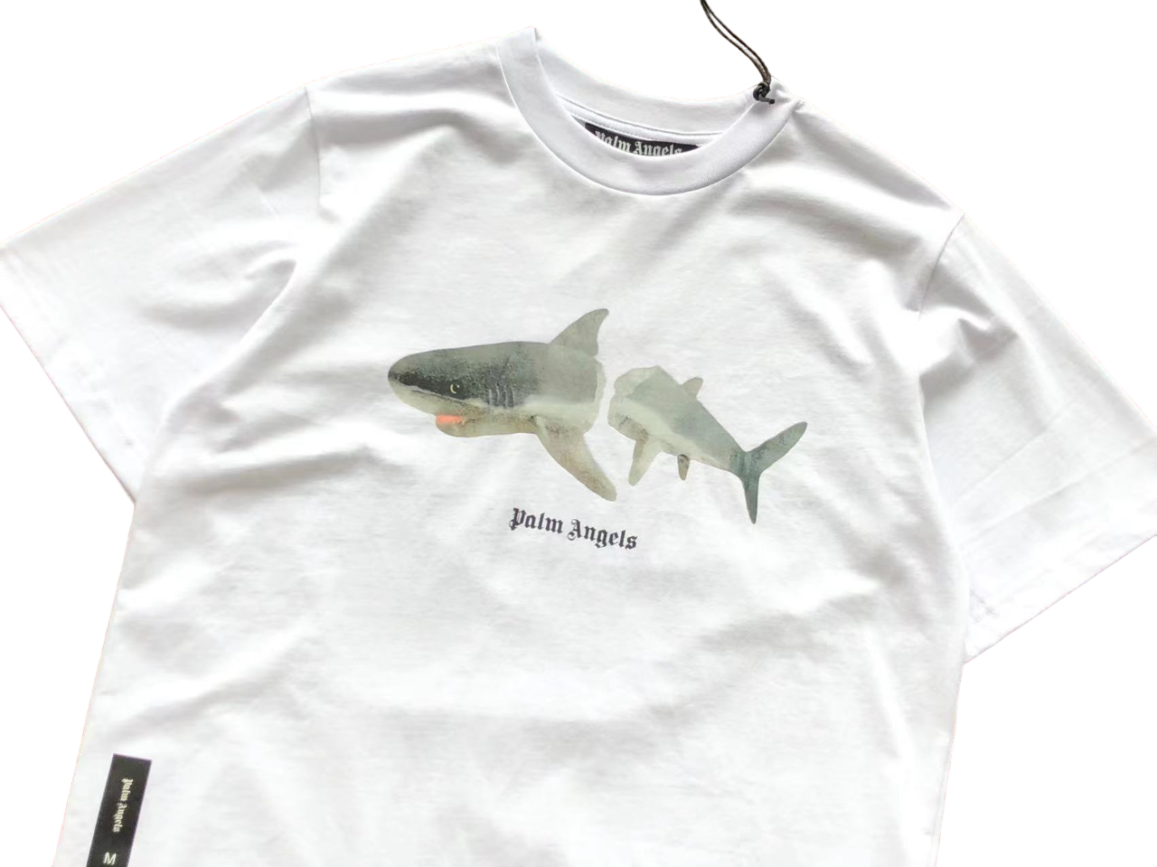 Palm Angels shark white