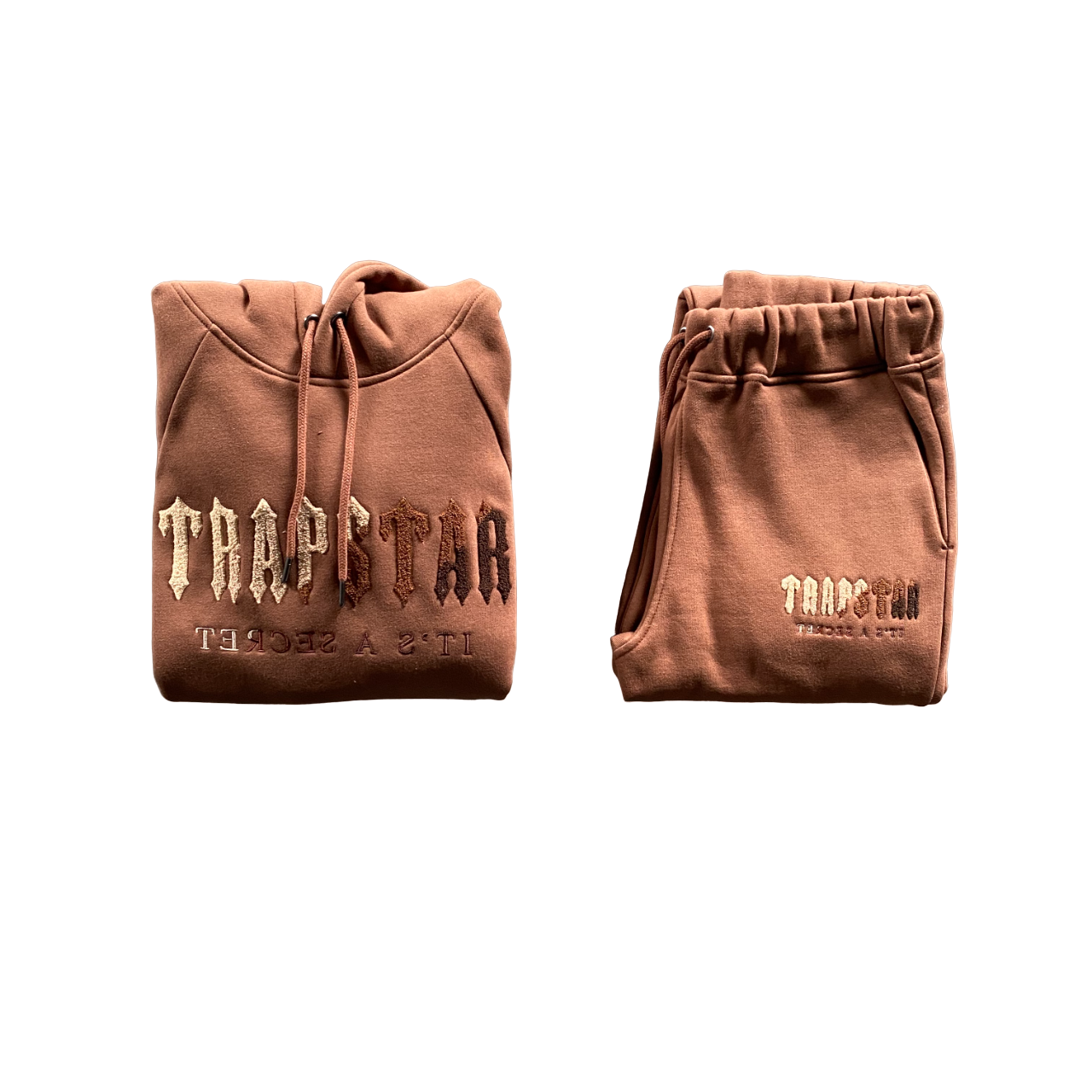 Trapstar tracksuit brown chenille decoded - CopDripStar