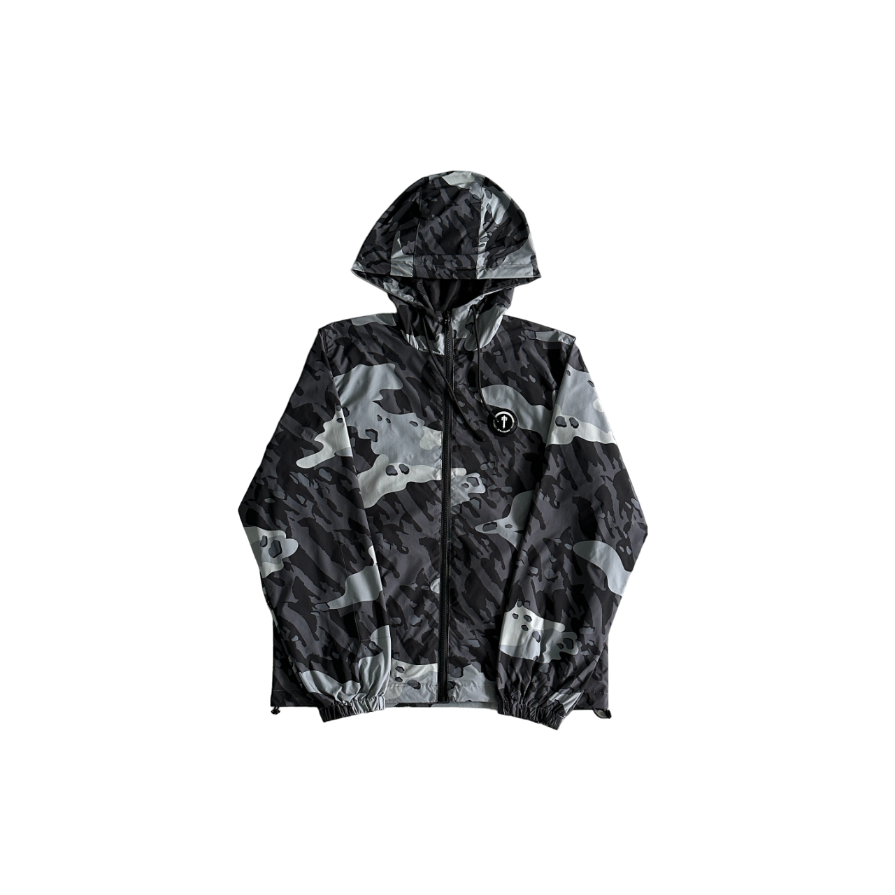 Trapstar black camo windbreaker