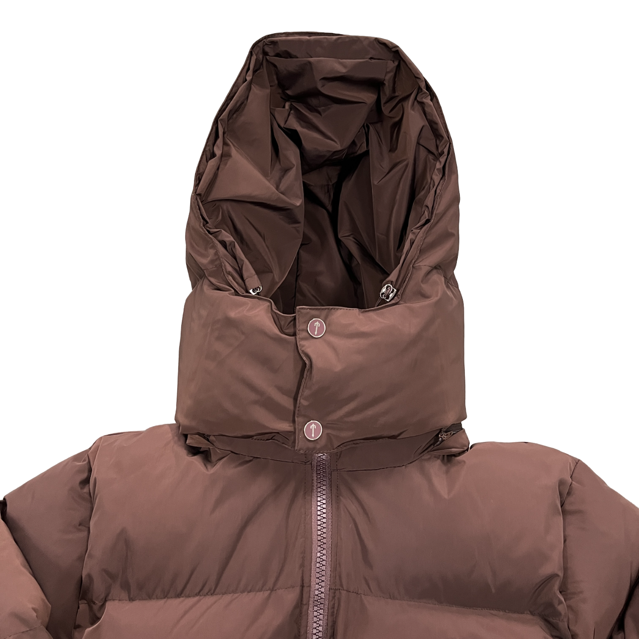 Trapstar puffer jacket brown