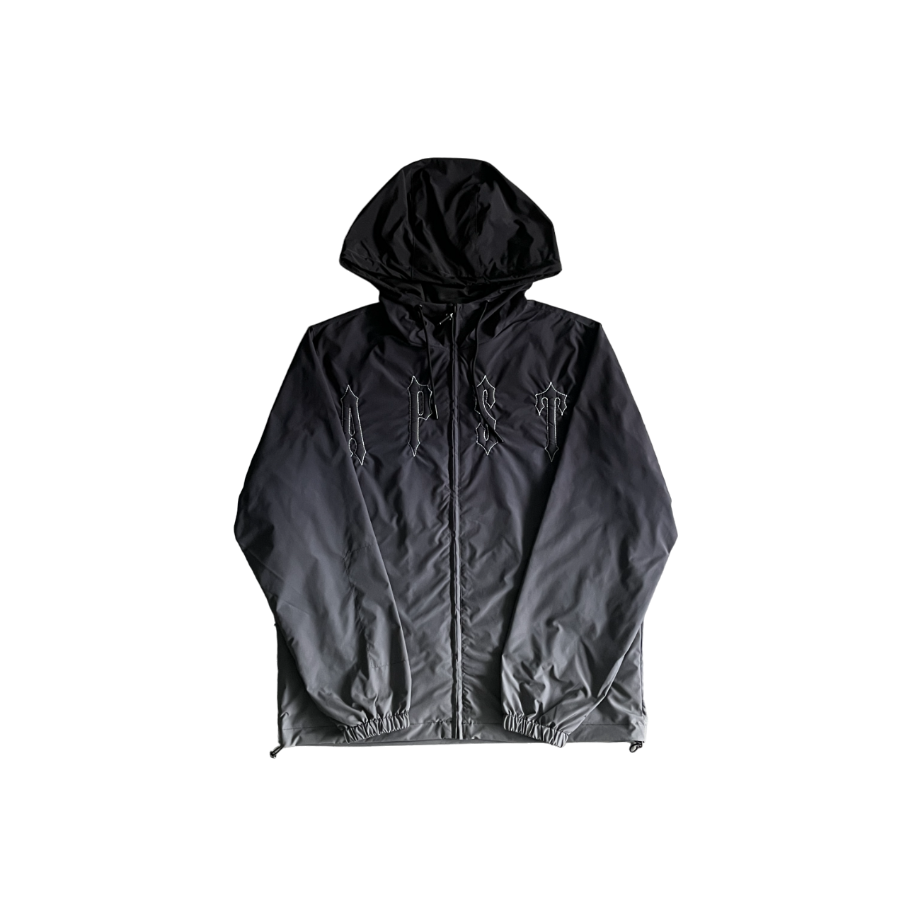 Trapstar arch windbreaker-black gradient