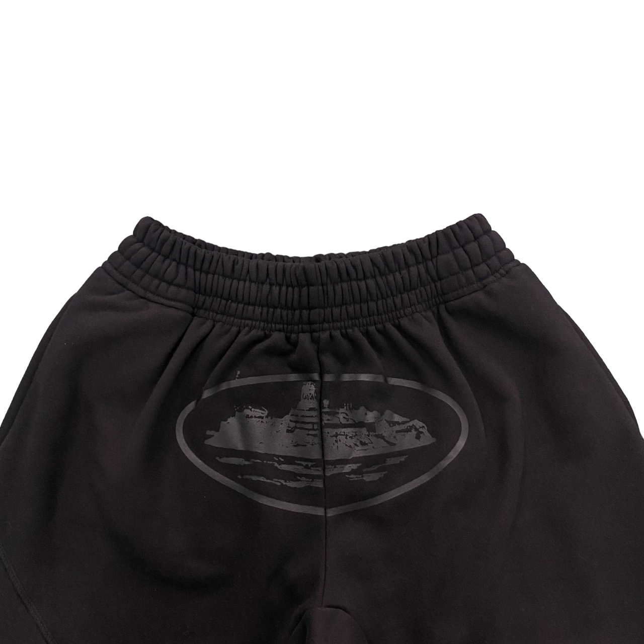 corteiz basic shorts total black - CopDripStar