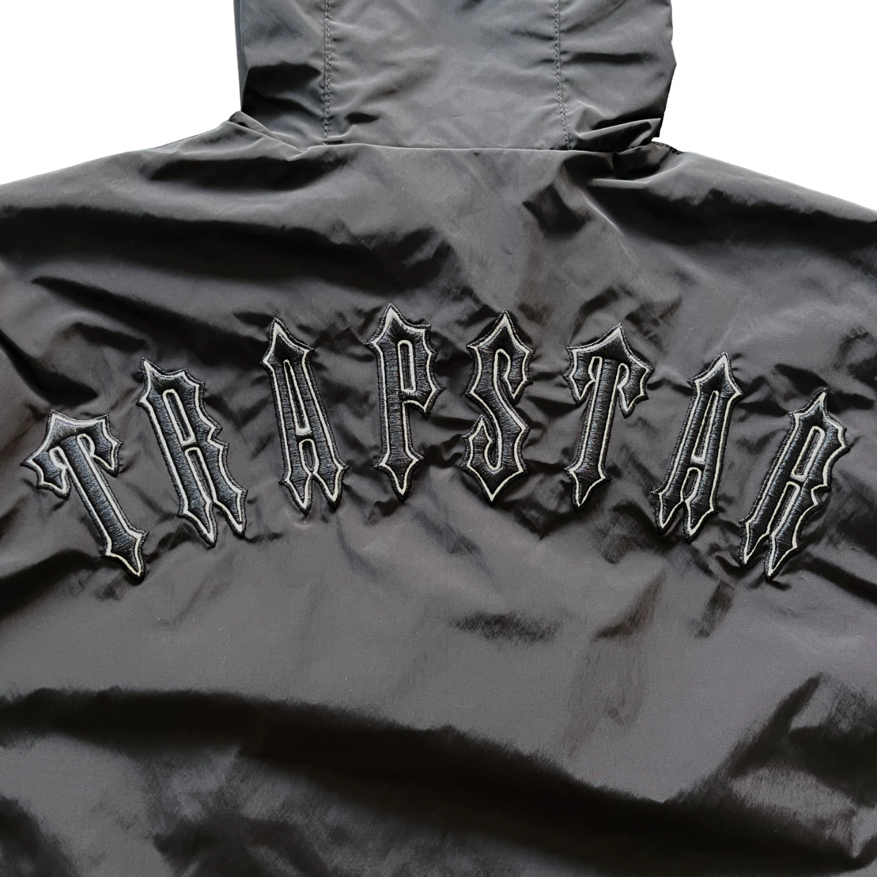 Trapstar windbreaker blue/black