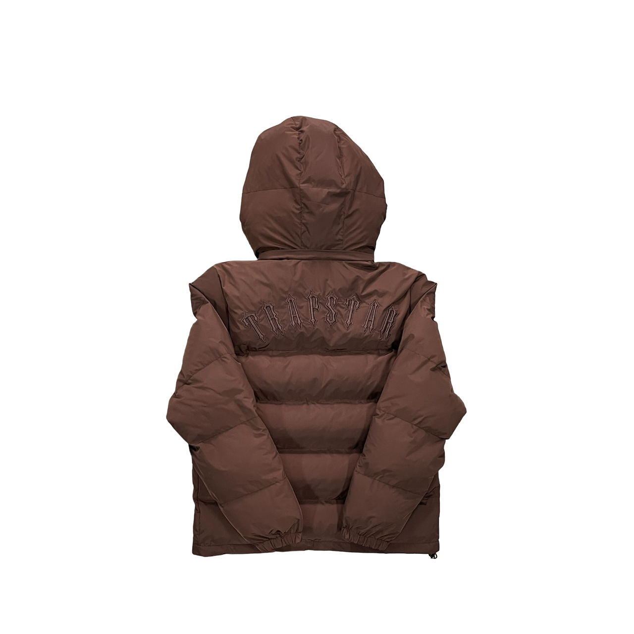 Trapstar puffer jacket brown