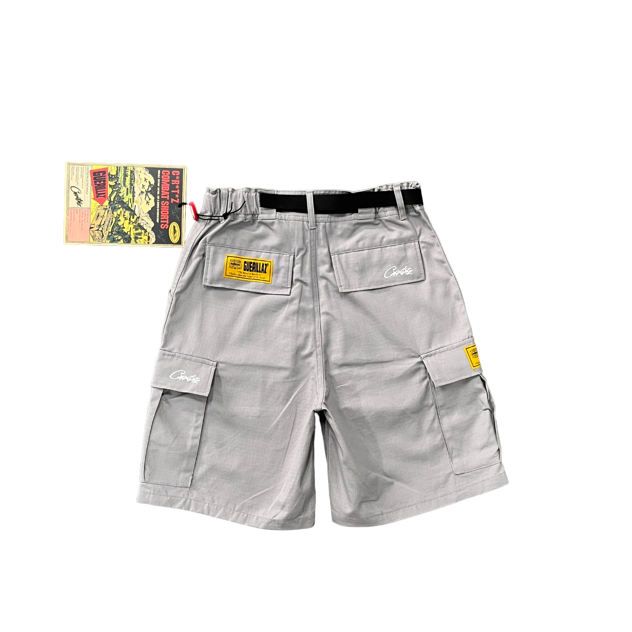 cargo shorts corteiz gray - CopDripStar