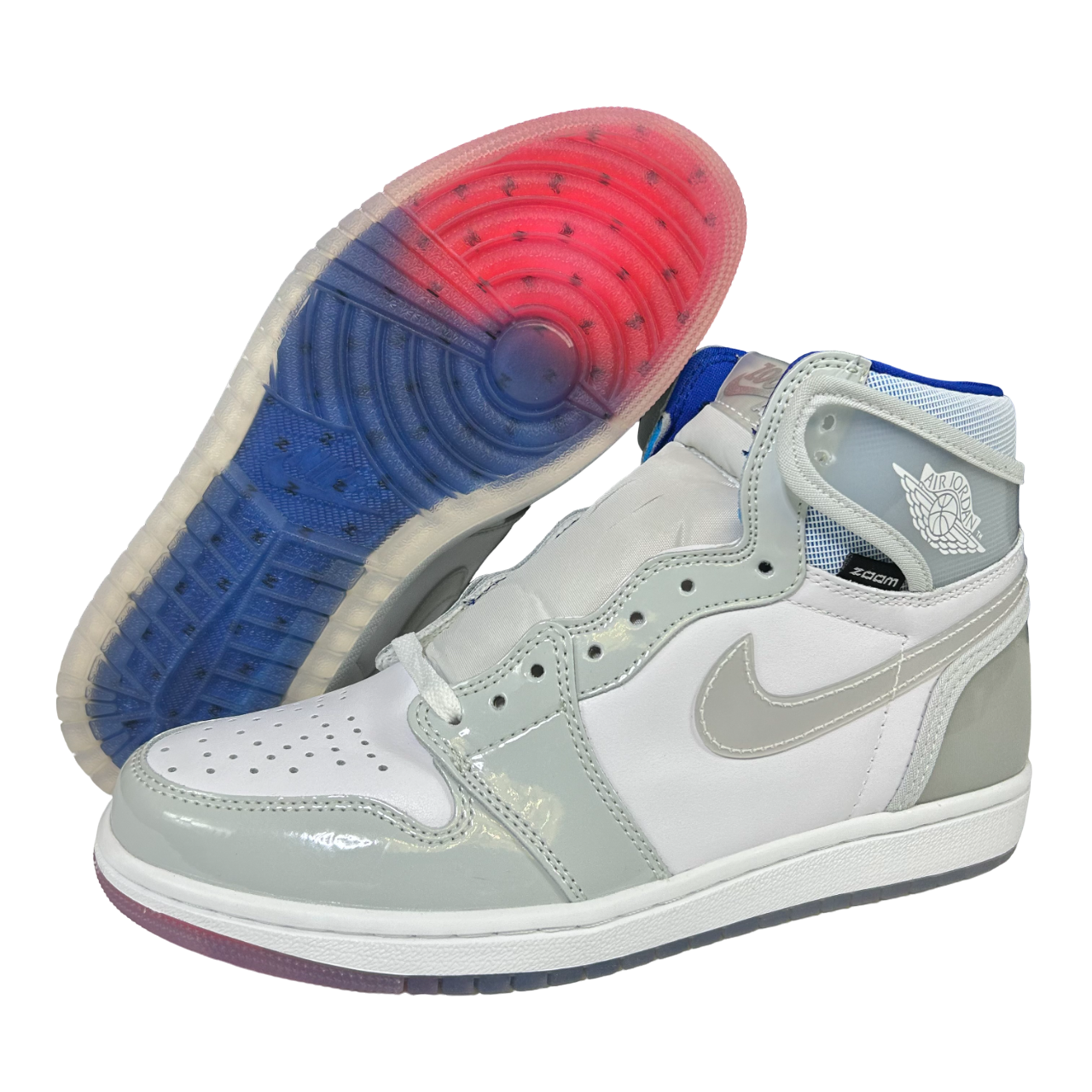 Jordan 1 High white gray little Dior