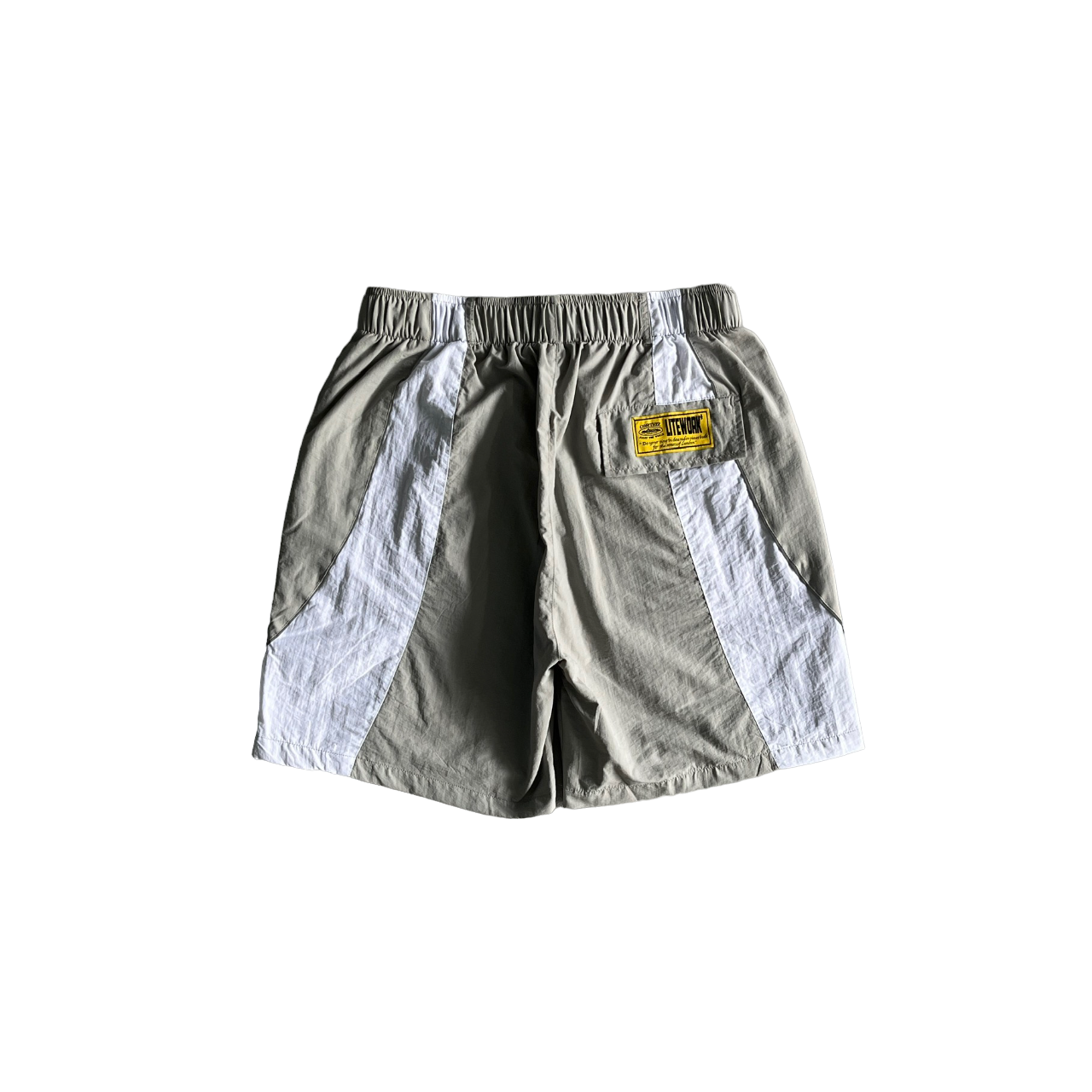 corteiz shorts alcatraz sun & rain gray - CopDripStar