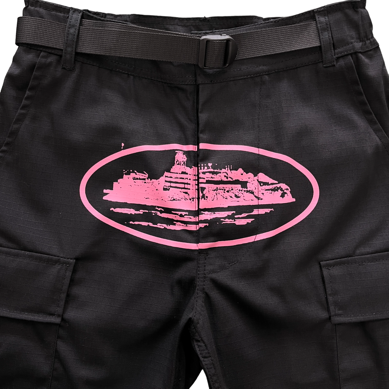 Corteiz pink logo cargo - CopDripStar