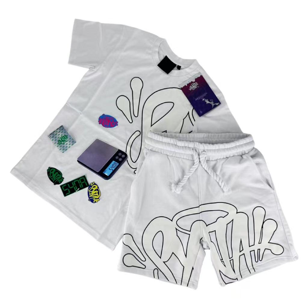 Syna world shorts set White