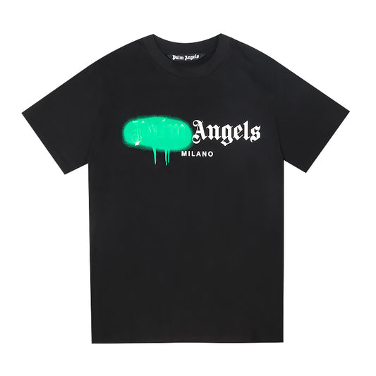 Palm Angels green spray tee