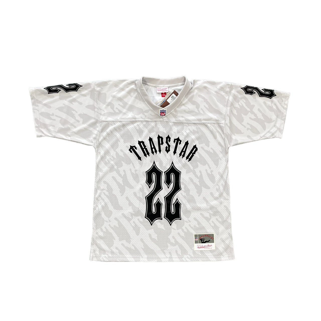 Trapstar football jerset white - CopDripStar