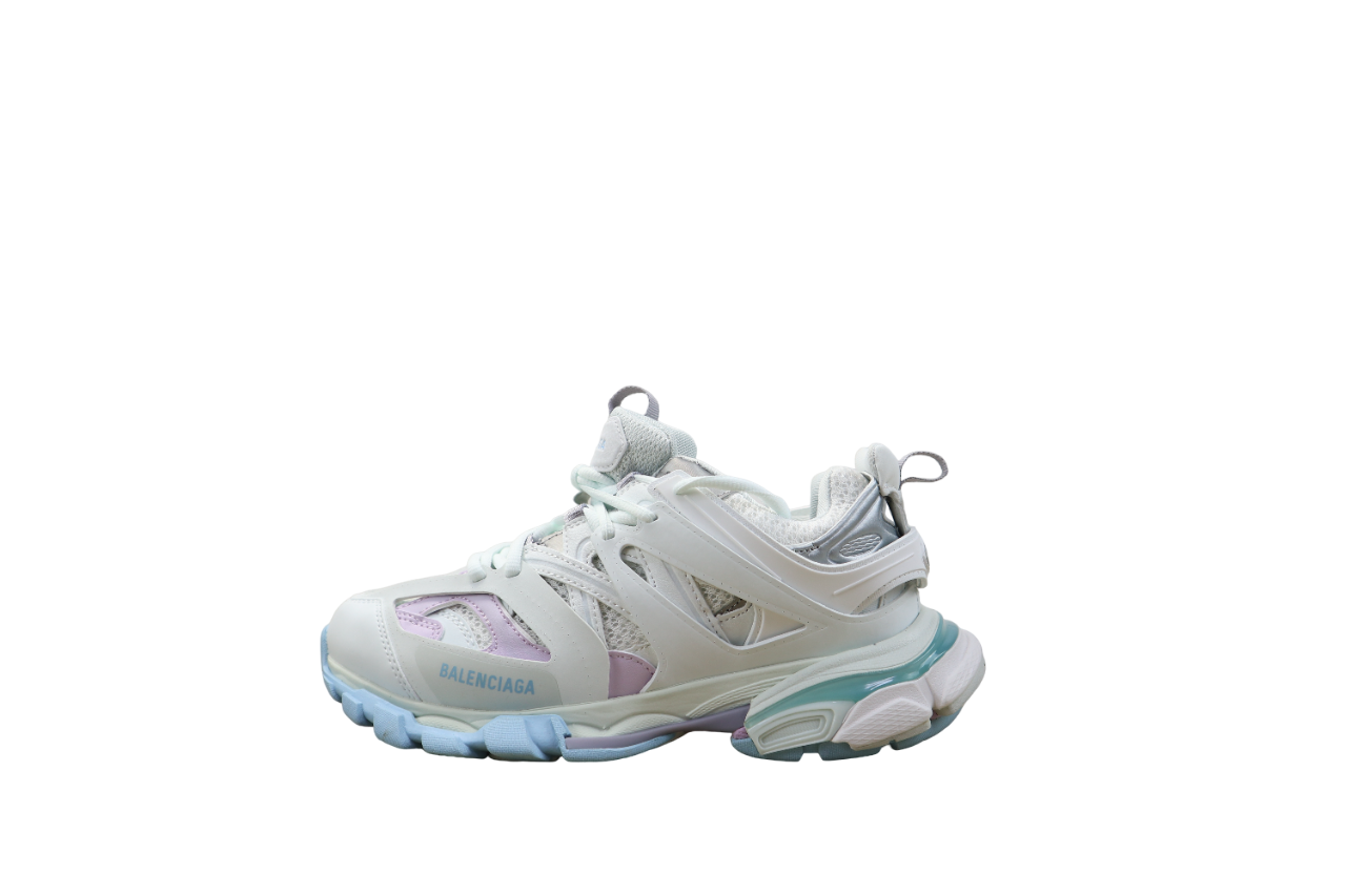 Track white/sky blue