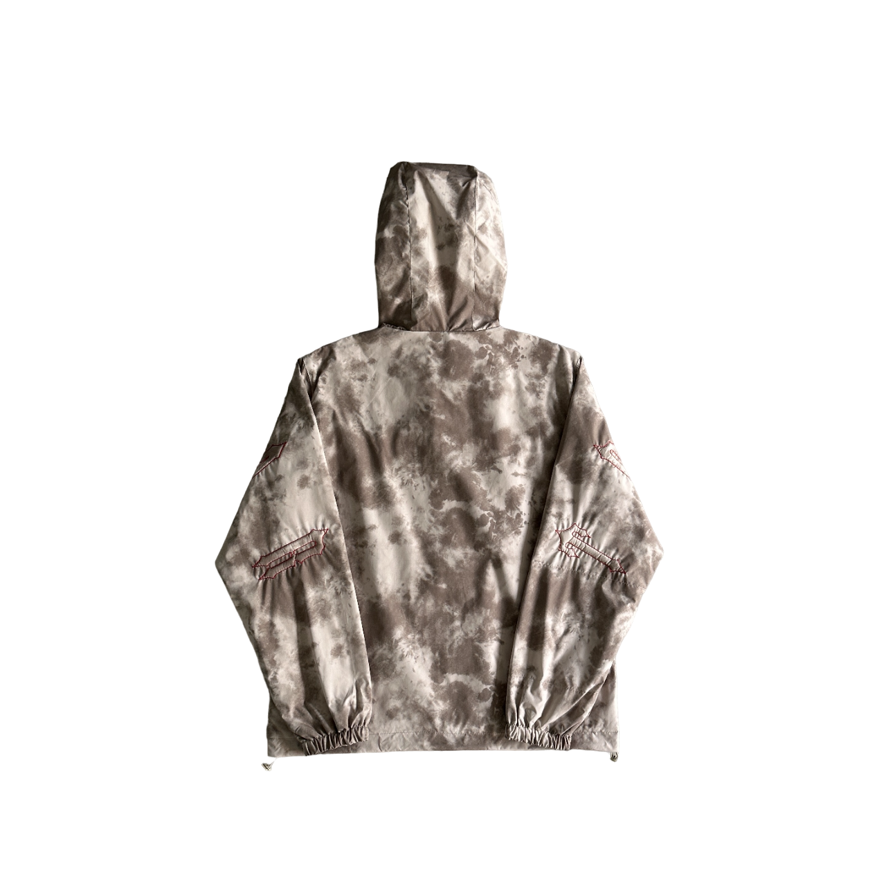 Trapstar washed arch windbreaker brown