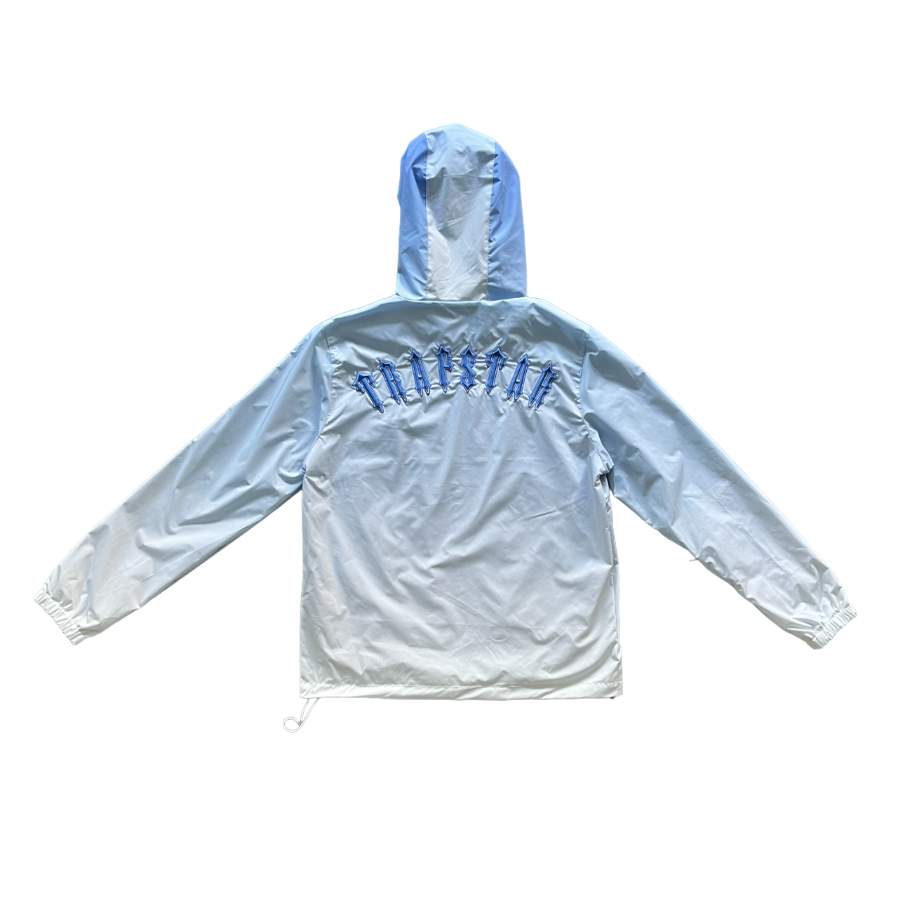 Trapstar windbreaker gradient blue