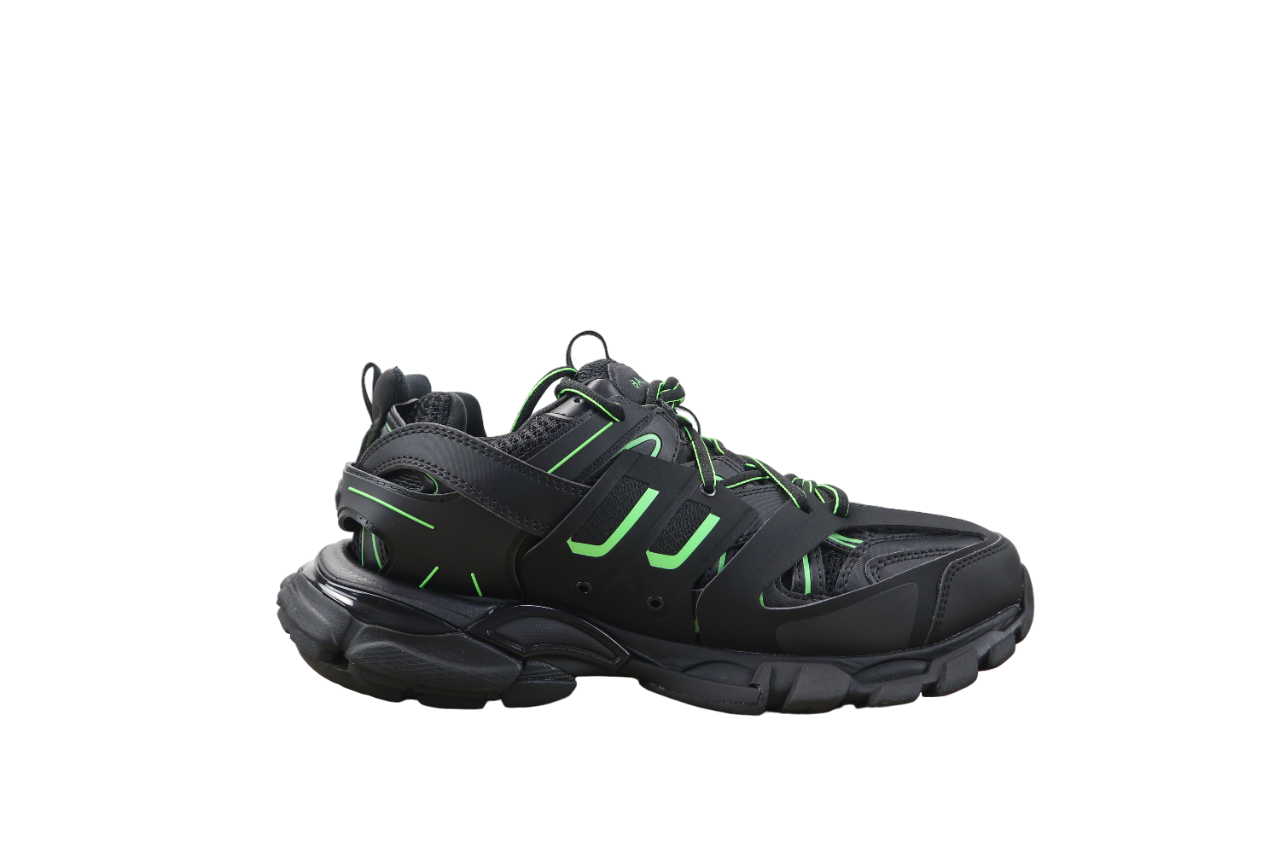 Track black/green