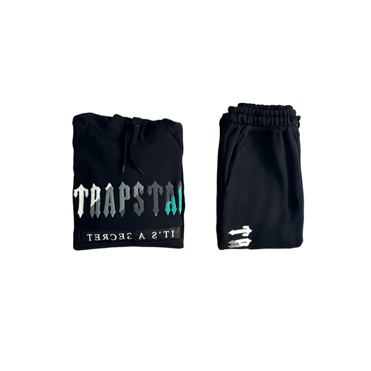 Trapstar black/teal tracksuit - CopDripStar