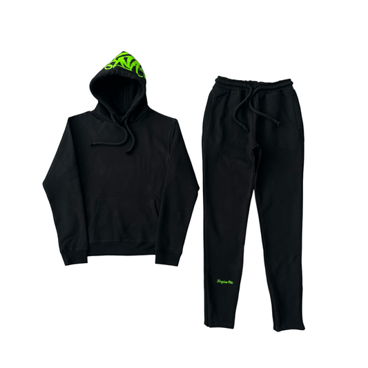 Syna world black/green tracksuit