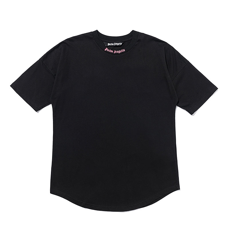 palm Angels purple/black back logo tee